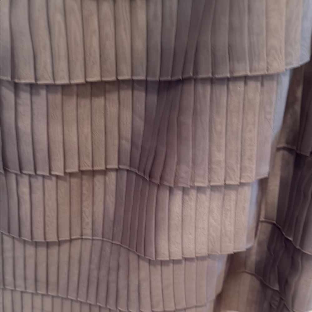 Calvin Klein Mauve Tiered Mini Dress - Picture 4 of 8